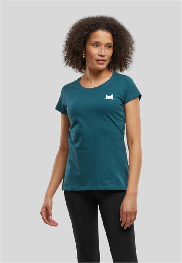 Urban Classics Cat Basic Tee teal