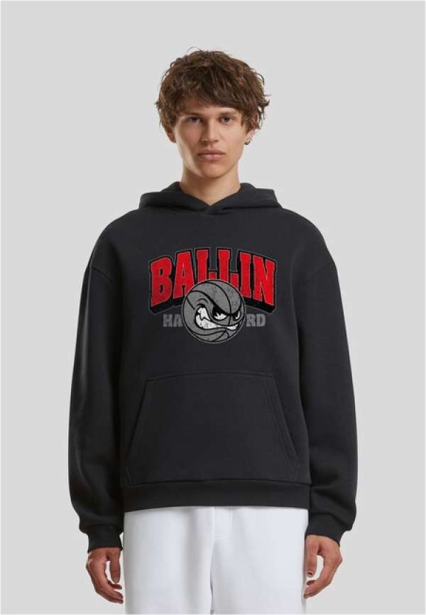Mr. Tee Ballin Bold Fluffy Hoody black