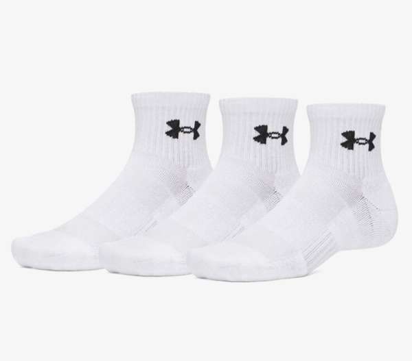 Under Armour UA Performance Cotton 3p Qtr-WHT
