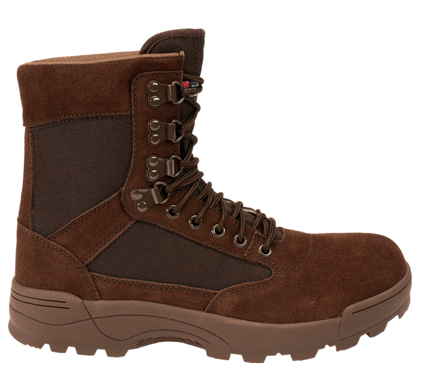 Brandit 9 Eyelet Tactical Boots brown