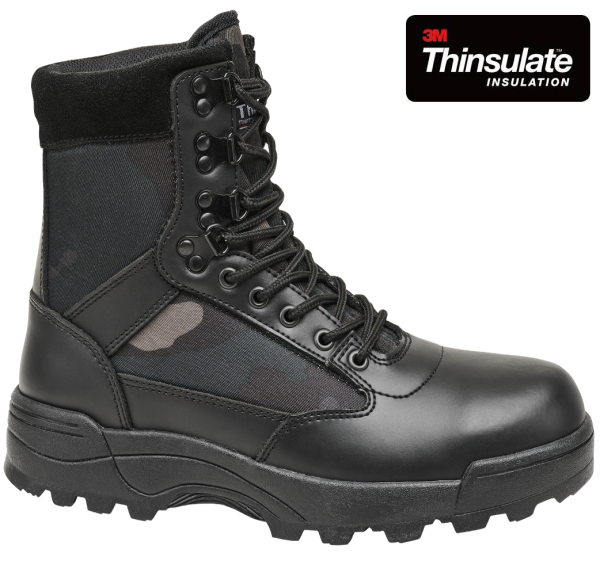 Brandit 9 Eyelet Tactical Boots darkcamo