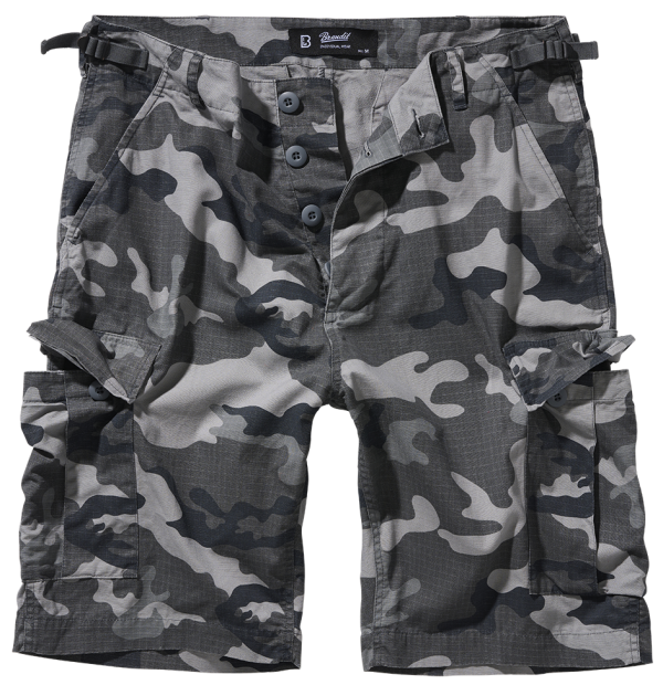Brandit BDU Ripstop Shorts grey camo