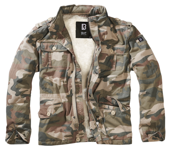 Brandit Britannia Winter Jacket light woodland