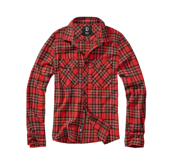 Brandit Check Shirt Long Sleeve tartan