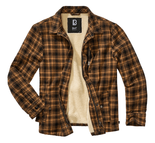 Brandit Classic Sherpa Jacket camel-black