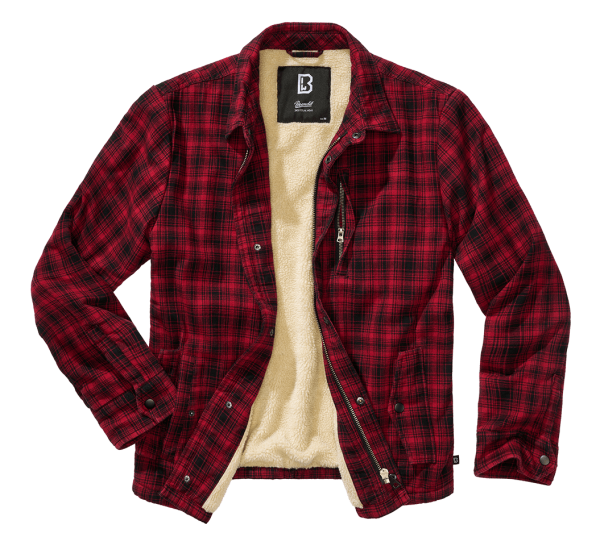 Brandit Classic Sherpa Jacket red/black