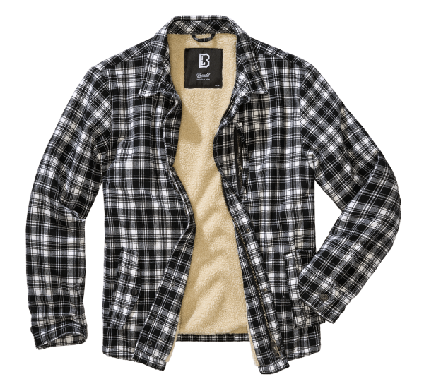 Brandit Classic Sherpa Jacket white/black