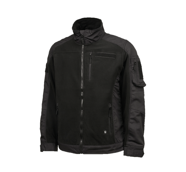 Brandit Fleece Ripstop Jacket black