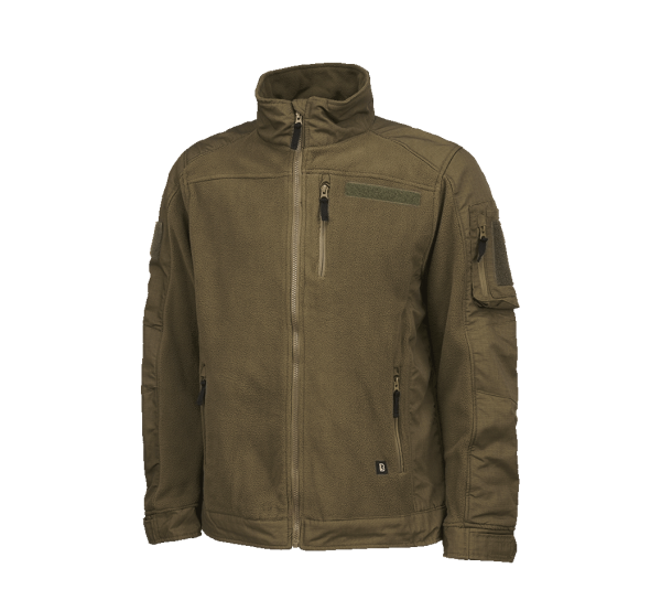 Brandit Fleece Ripstop Jacket olive