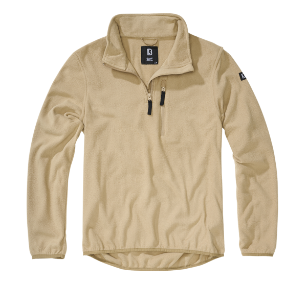 Brandit Fleece Troyer camel