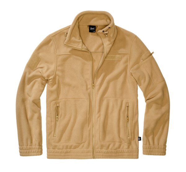 Brandit Fleecejacket Combat camel