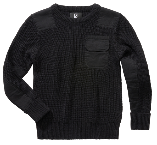 Brandit Kids BW Pullover black