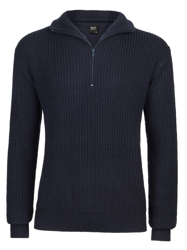 Brandit Marine Pullover Troyer navy