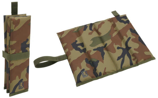 Brandit Sit Mat Folded woodland