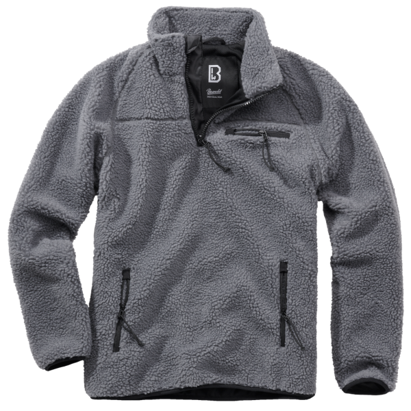 Brandit Teddyfleece Troyer anthracite