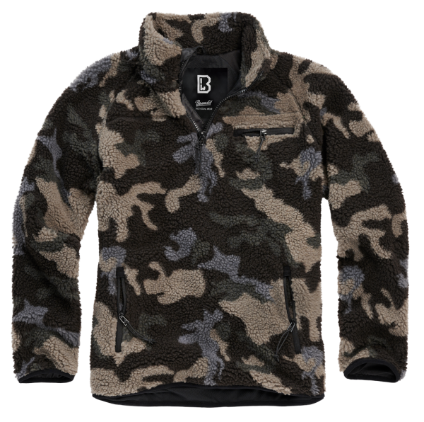 Brandit Teddyfleece Troyer darkcamo