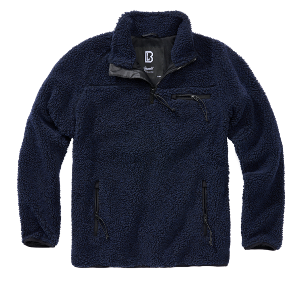 Brandit Teddyfleece Troyer navy