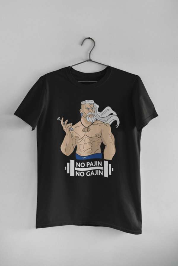 Kokszos Károly fekete póló