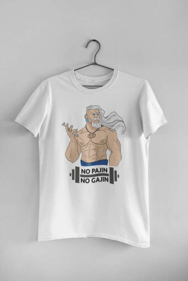 Kokszos Károly fehér póló