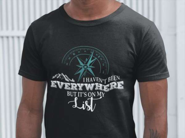 Bucket list fekete póló