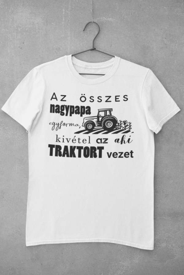 Kivételes nagypapa fehér póló
