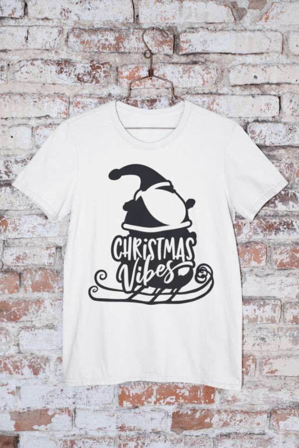 Christmas vibes mikulás póló