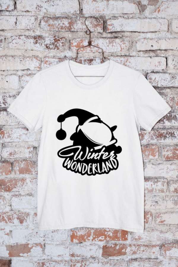 Winter Wonderland fehér póló