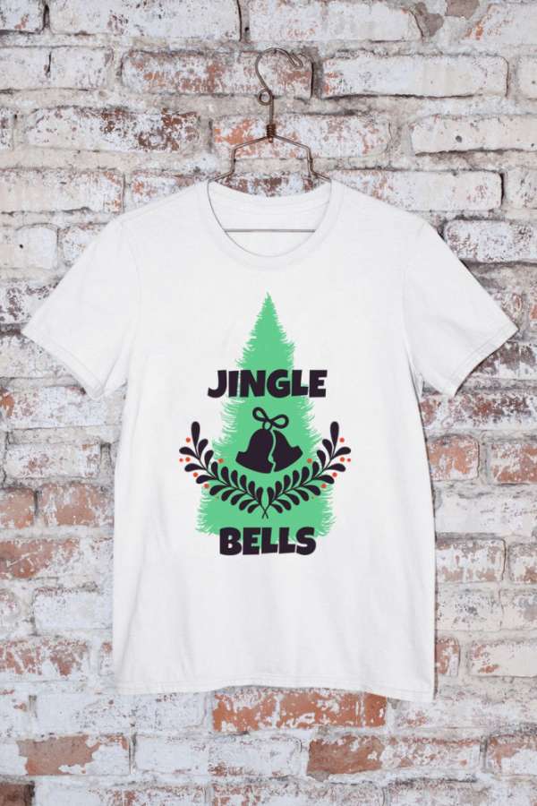 Jingle bells fehér póló 2