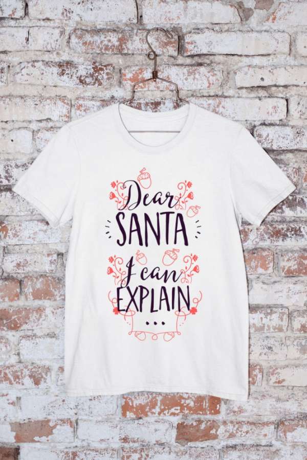 Kedves Télapó, megtudom magyarázni fehér póló