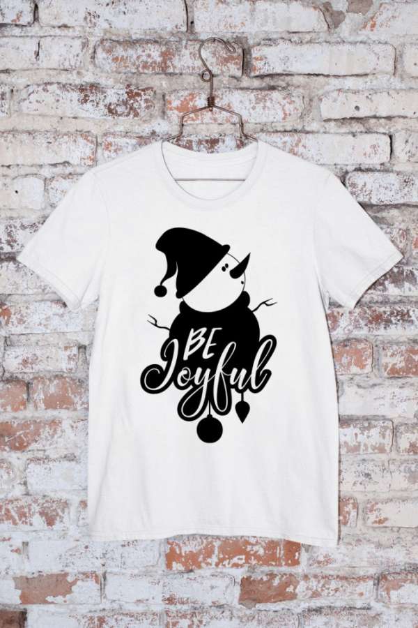 Be joyful fehér póló