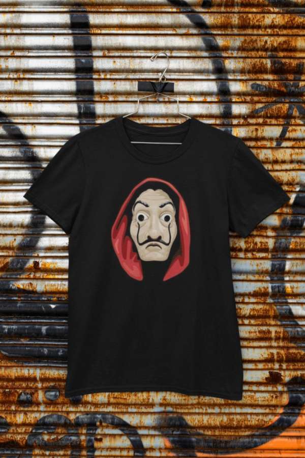 Salvador Dali fekete póló