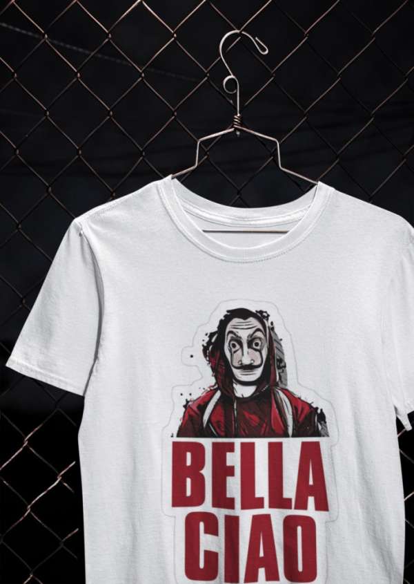 Bella Ciao 4. fehér póló