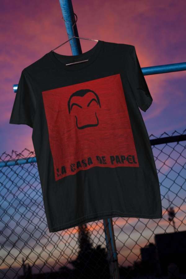 La Casa De Papel Red fekete póló