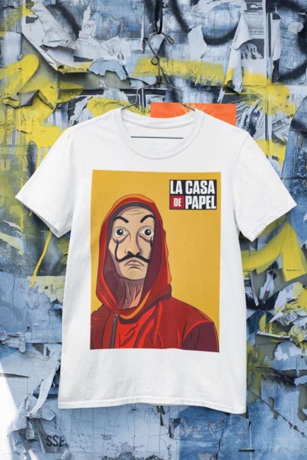 La Casa De Papel 2. fehér póló