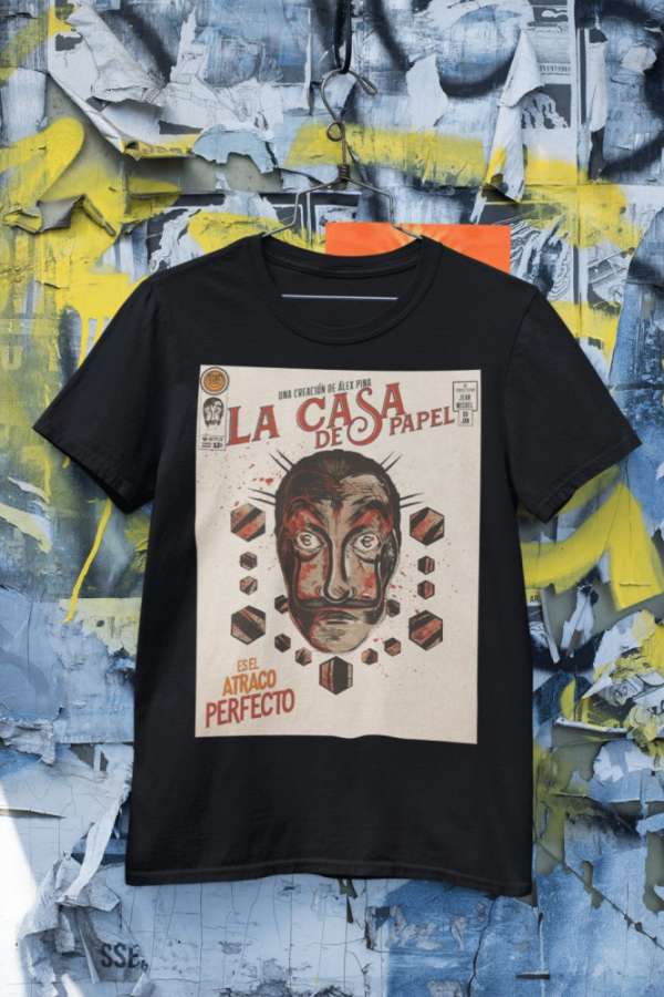 La Casa fekete póló