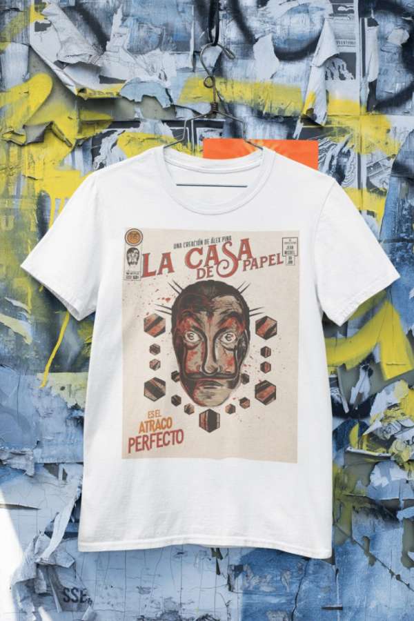 La Casa fehér póló