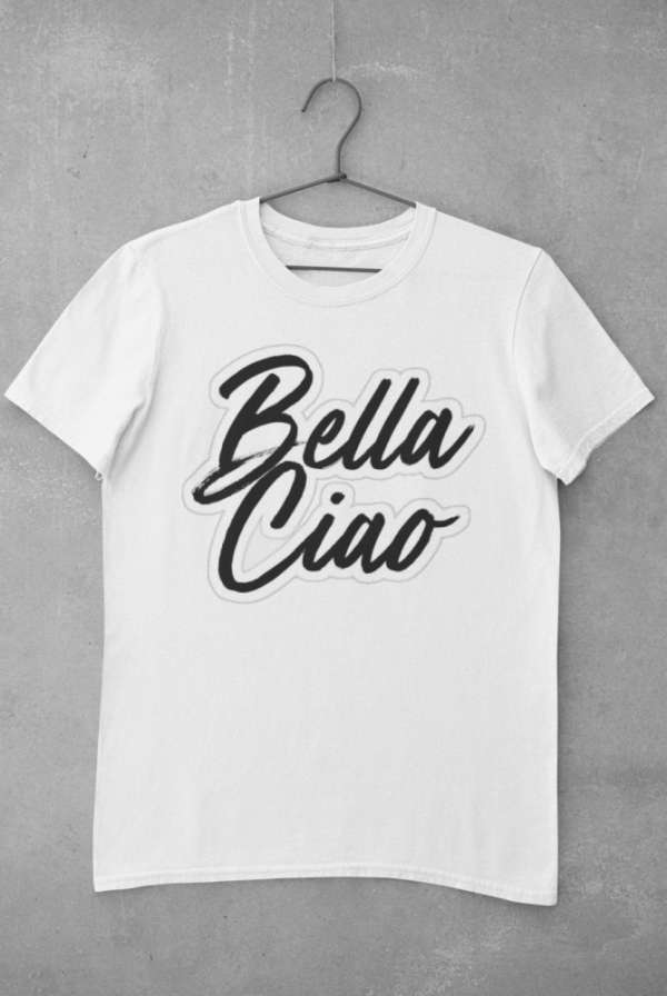 Bella Ciao Signature fehér póló
