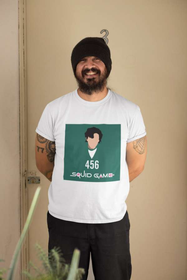 SquidGame 13 fehér póló