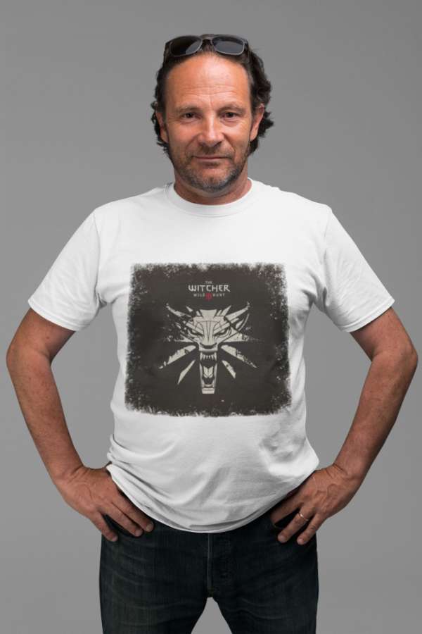 Witcher 06 fehér póló
