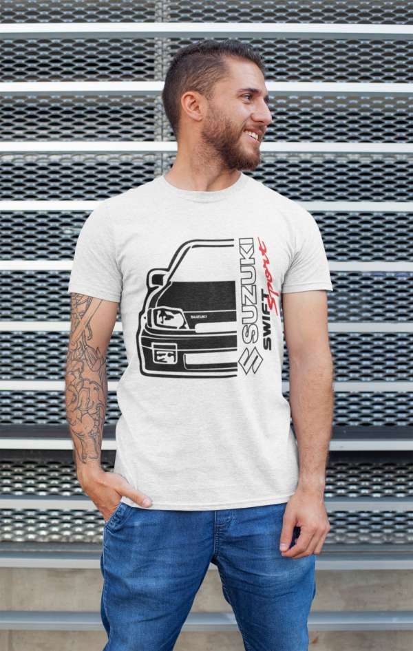 Suzuki swift sport fehér póló