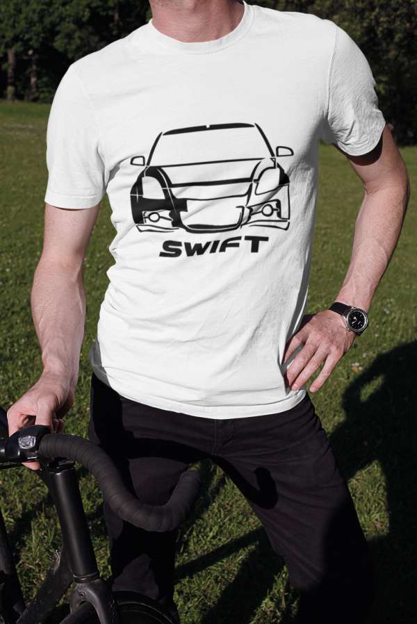 New suzuki swift fehér póló
