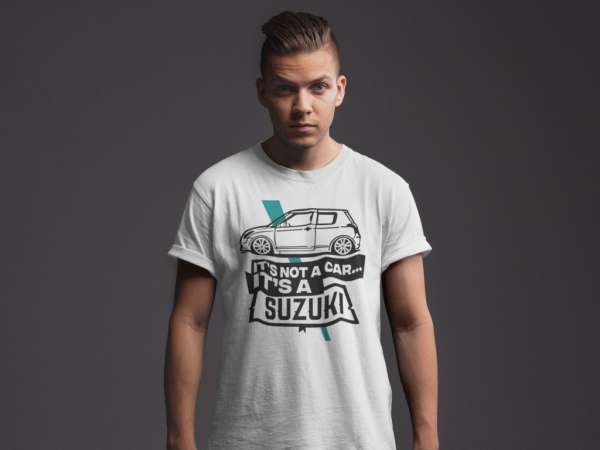 It's not a car…, it's a suzuki swift new fehér póló