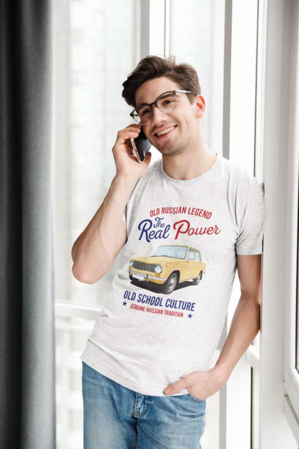 Old russian legend Lada fehér póló