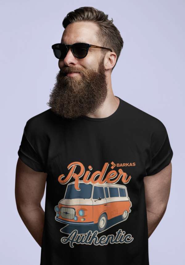 Rider Authtentic Barkas fehér póló
