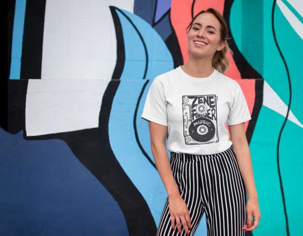 MUSIC FOREVER FEHÉR PÓLÓ