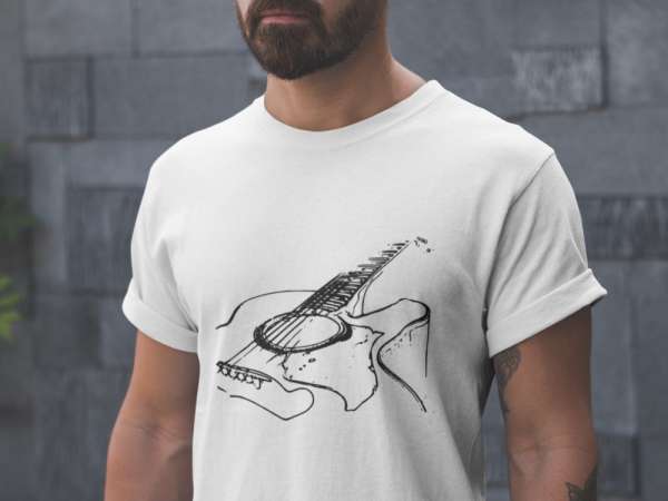 GUITAR FEHÉR PÓLÓ