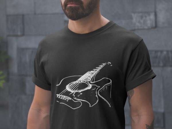 GUITAR FEKETE PÓLÓ