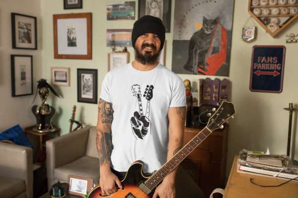 GUITAR VICTORY FEHÉR PÓLÓ