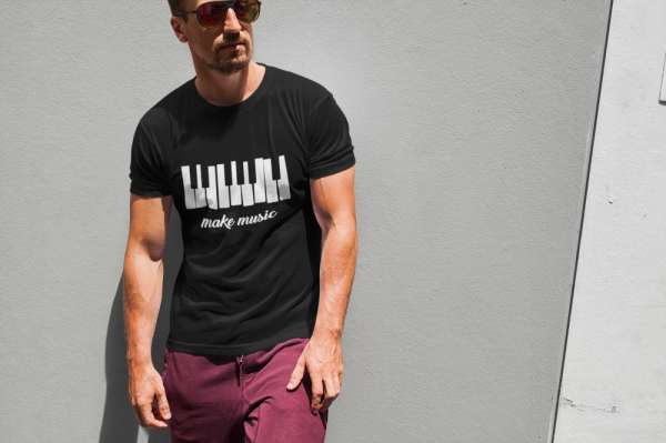 MAKE MUSIC FEKETE PÓLÓ