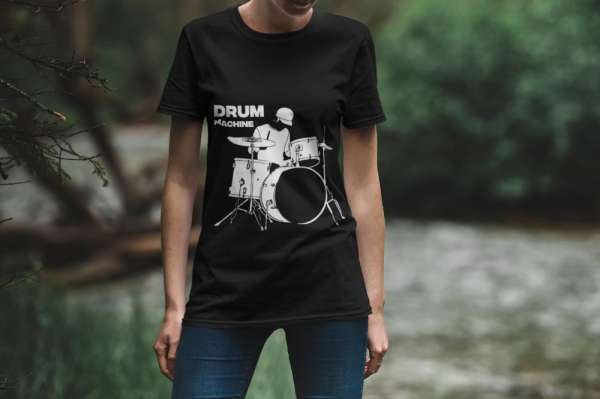 DRUM MACHINE FEKETE PÓLÓ